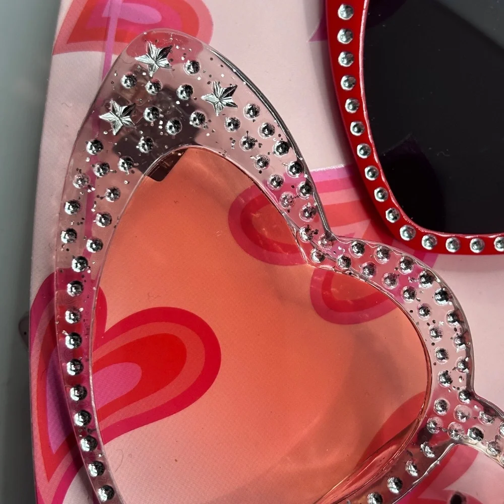 Eccolo Shine with Love Kids 2 piece Heart Shaped Glasses 3+